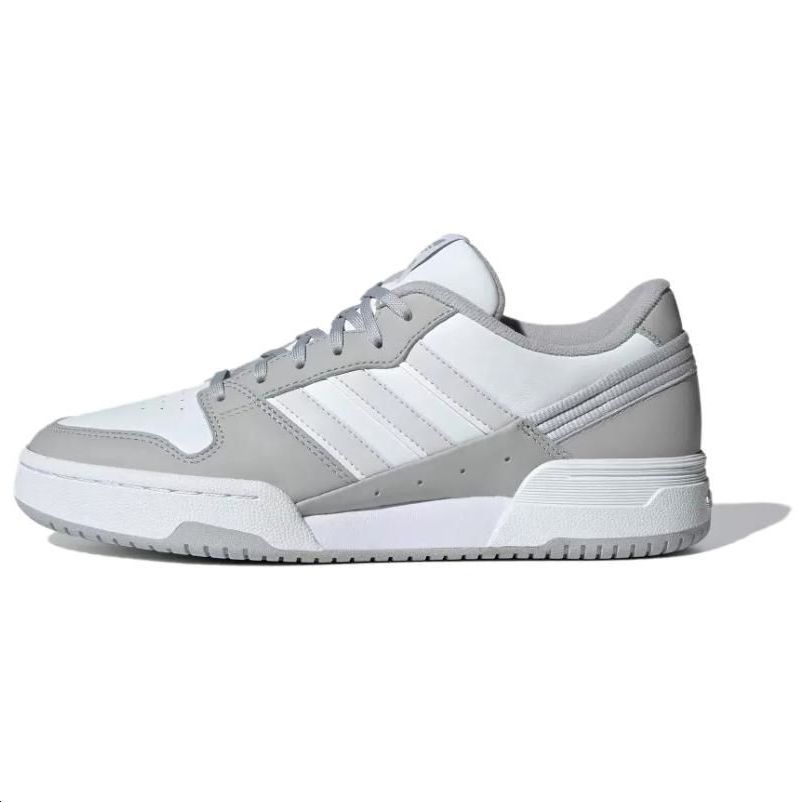adidas Originals Team Court 2 Low-Top Sneakers White Grey Casual Shoes IF1199