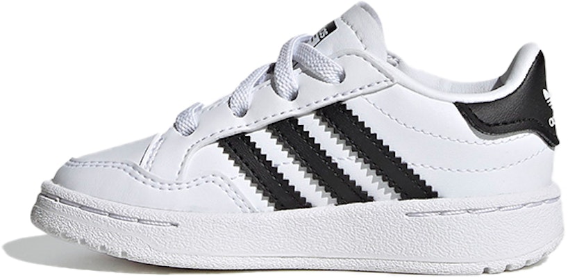 (Toddler) adidas originals Team Court 'White Black' EG9093 Buy (Toddler) adidas originals Team Court 'White Black' EG9093
