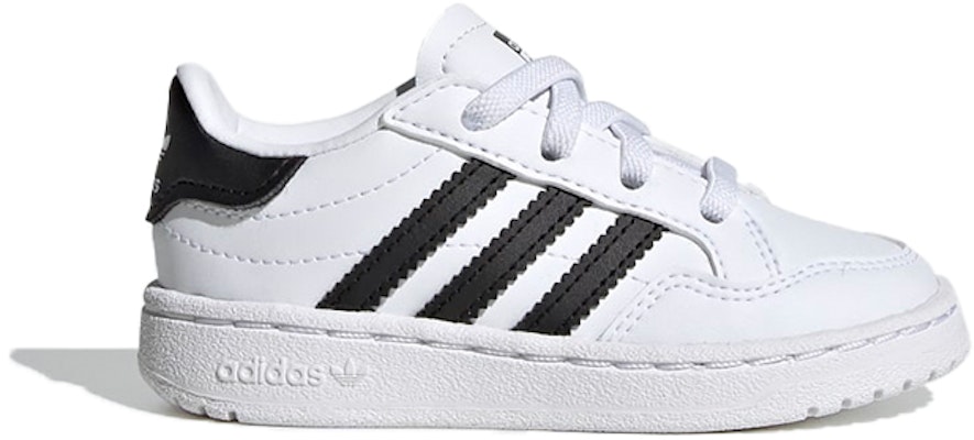 (Toddler) adidas originals Team Court 'White Black' EG9093 Order (Toddler) adidas originals Team Court 'White Black' EG9093