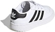 Shop (TD) adidas originals Team Court 'Putih Hitam' EG9093