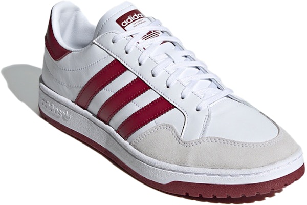 adidas originals Team Court 'Red White' EF6053 Lookbook adidas originals Team Court 'Red White' EF6053