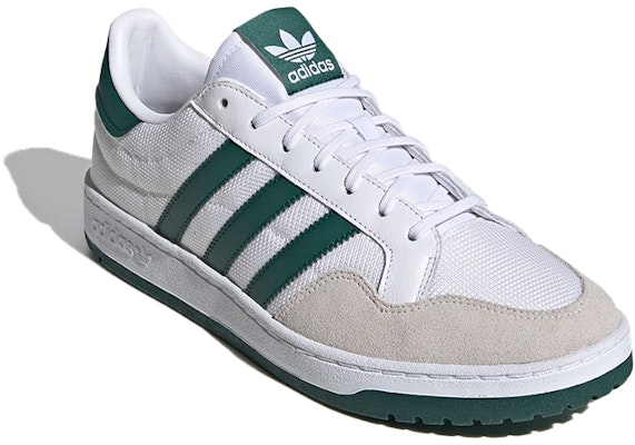 adidas originals Team Court 'White Dark Green' FX8481 Lookbook adidas originals Team Court 'White Dark Green' FX8481