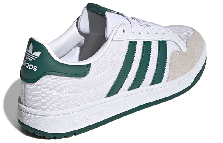 Shop adidas Originals Team Court ''Weiß Dunkelgrün'' FX8481