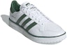 Lookbook adidas Team Court Kasut 'Putih Hijau Kolej' FY2720