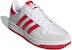 adidas Originals Team Court Kasut /Merah 'Putih' FY5369