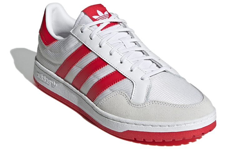 Lookbook adidas Originals Team Court Schuhe Rot Weiß FY5369