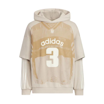 adidas Originals Team Hoodie Casual Pullover Sweatshirt KC2608