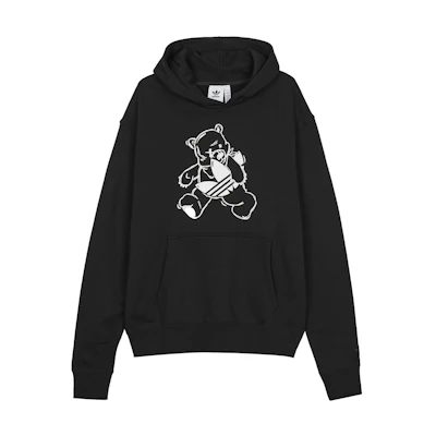 adidas Originals Teddy Bear Logo Hoodie Black (Unisex) HL4103
