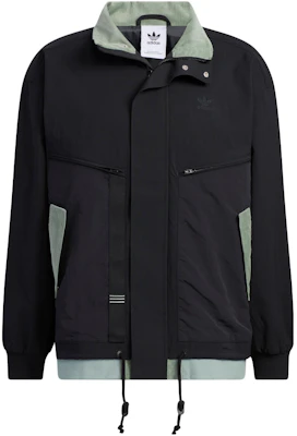 adidas Originals Three-Stripes Workwear Jacket Retro Black Casual Outerwear HY7241 Buy adidas Originals Three-Stripes Workwear Jacket Retro Black Casual Outerwear HY7241