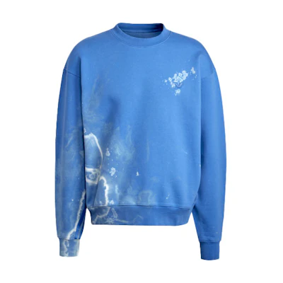adidas Originals Tie-Dye Crewneck Sweatshirt Blue - H33453