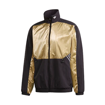 adidas Originals TLM 02 Retro Track Jacket Black Colorblock Design GD5802