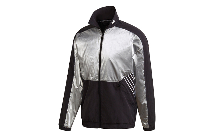 adidas Originals TLM 02 Retro Track Jacket Black Multicolor Striped Sportswear GD5801