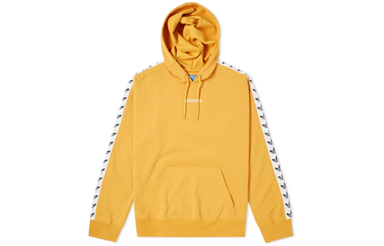 adidas Originals TNT Hoodie Two-Tone Pullover in Orange BS4669