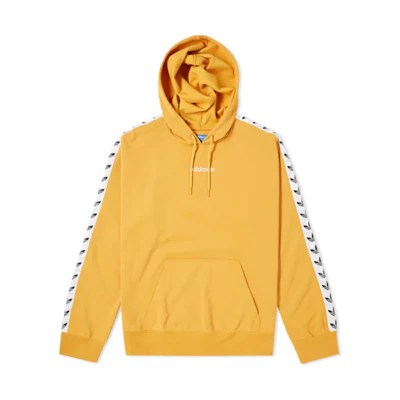 adidas Originals TNT Hoodie Two-Tone Pullover in Orange BS4669