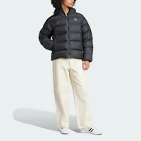 Purchase adidas Originals Tonal Hooded Puffer Jacket Black Casual Warm Coat. IY3396