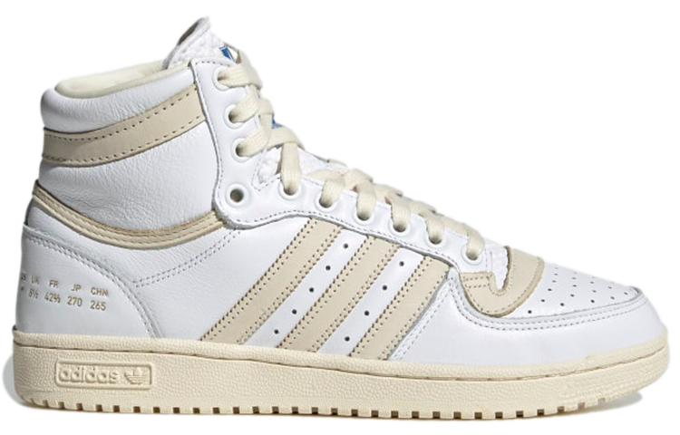 Order adidas original Top Ten 耐磨輕便休閒板鞋 米白 男女皆宜