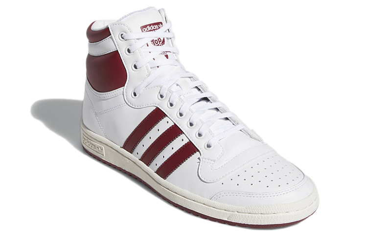 Lookbook adidas Originals Top Ten Hi ''Blanc Rouge'' EF6367
