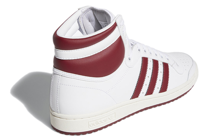 Shop adidas Originals Top Ten Hi ''Blanc Rouge'' EF6367