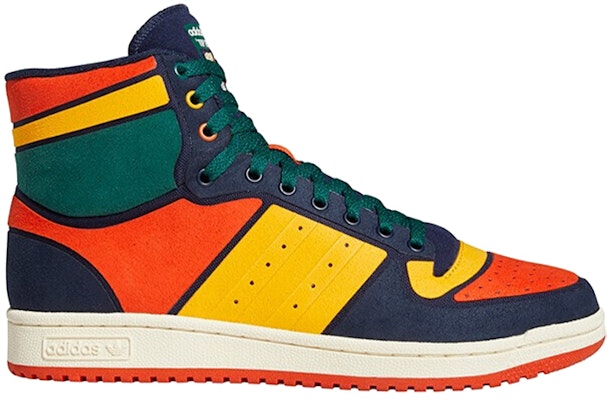 adidas originals Top Ten Rb 耐磨防滑 高筒 復古籃球鞋 男女同款 藍黃紅 Order adidas originals Top Ten Rb 耐磨防滑 高筒 復古籃球鞋 男女同款 藍黃紅