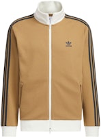 adidas Originals Track Top Desert Brown Unisex Striped Long-Sleeve Jacket. KB8952 adidas Originals Track Top Desert Brown Unisex Striped Long-Sleeve Jacket. KB8952
