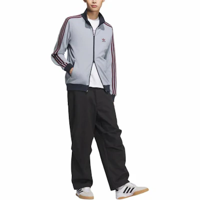 아디다스 오리지널 트랙탑 실버 그레이 유니섹스 재킷 (스포티 스트라이프) KB8953 Purchase 아디다스 오리지널 트랙탑 실버 그레이 유니섹스 재킷 (스포티 스트라이프) KB8953