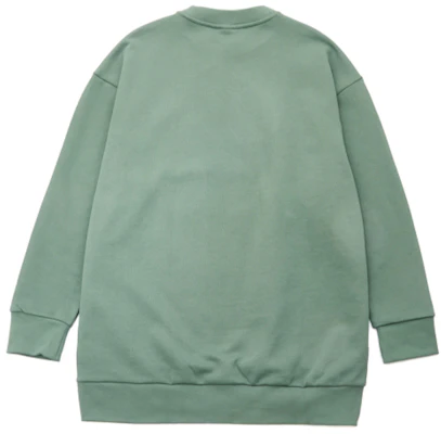 adidas Originals Tref Over Crew Green Sweatshirt Pullover Fit Santai DH5770 Lookbook adidas Originals Tref Over Crew Green Sweatshirt Pullover Fit Santai DH5770
