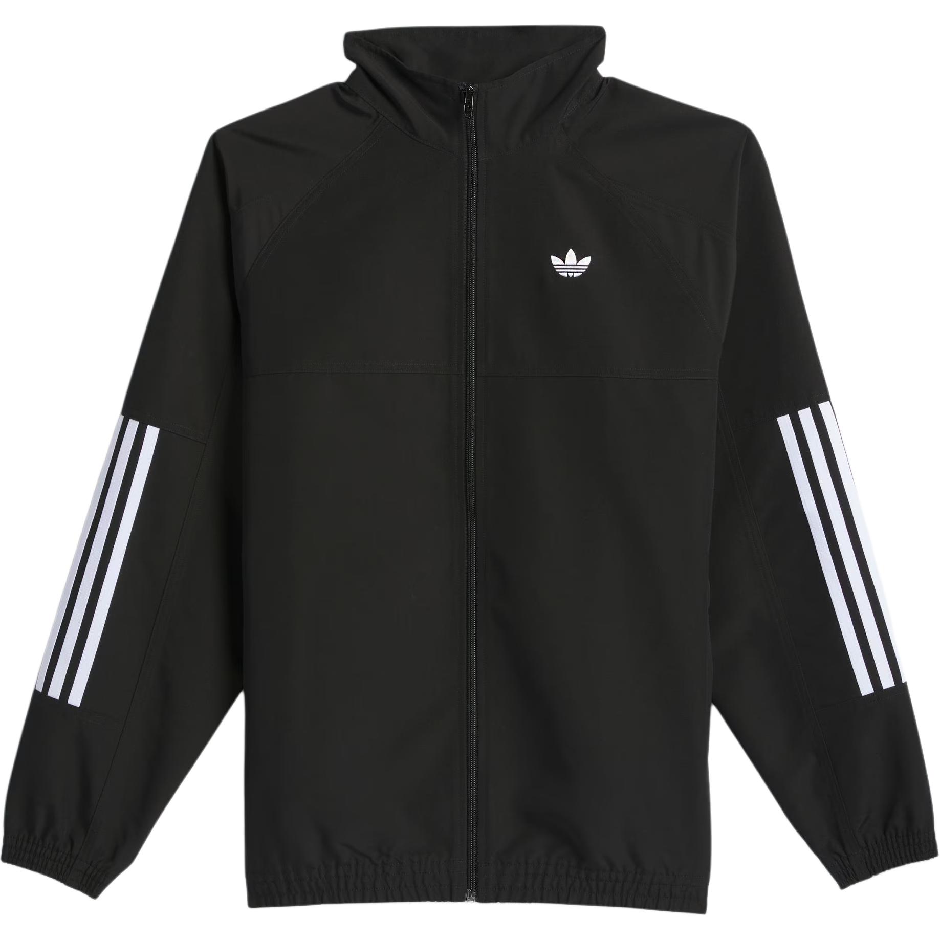 Order adidas Originals Trefoil 3-Stripes Track Jacket Hitam/Putih JC5174
