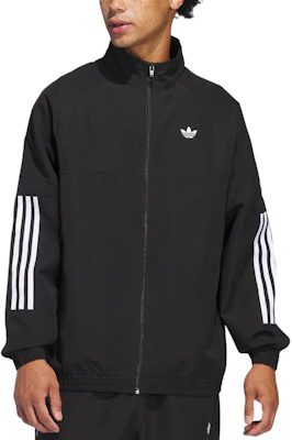 adidas Originals Trefoil 3-Stripes Track Jacket Hitam/Putih JC5174 Shop adidas Originals Trefoil 3-Stripes Track Jacket Hitam/Putih JC5174