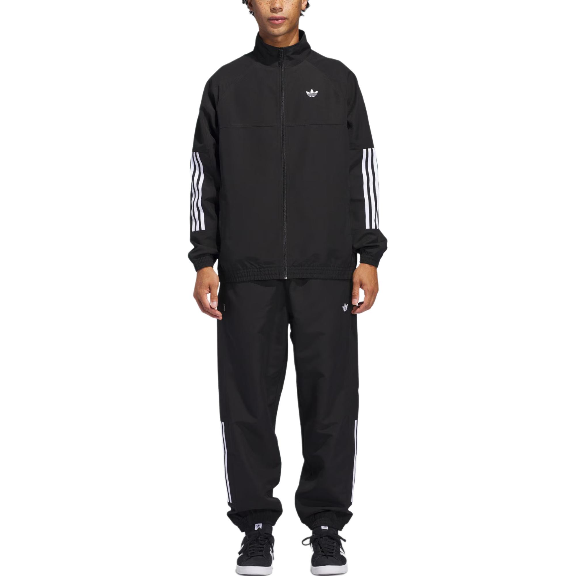 Purchase adidas Originals Trefoil 3-Stripes Track Jacket Hitam/Putih JC5174