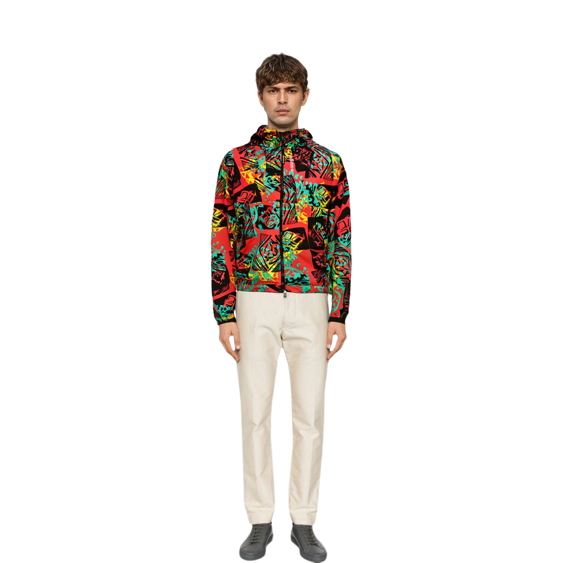 Details for adidas Originals Trefoil Adv Mesh Retro Hoodie Jaket Lelaki Pelbagai Warna. GN8855