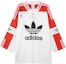 Buy Adidas Originals 三葉草復古條紋透氣長袖T恤 白/紅 FM1586