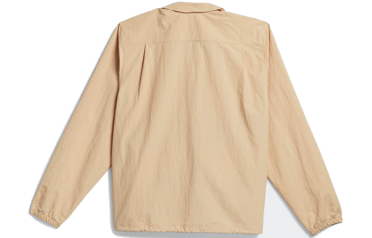 adidas Originals Trefoil Coach Shirt Beige Logo Sports Jacket Unisex. GL9969 圖 3