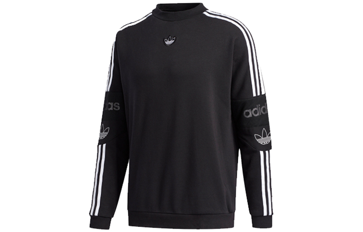 adidas Originals Trefoil Crewneck Sweatshirt Black ED7111