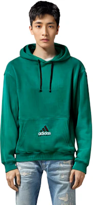 아디다스 오리지널 트레포일 로고 자수 후디 그린 - 스포츠웨어 HG8089 Details for 아디다스 오리지널 트레포일 로고 자수 후디 그린 - 스포츠웨어 HG8089