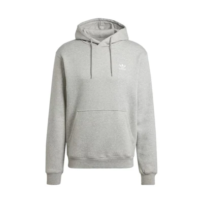 adidas Originals Trefoil Essentials Grey Hoodie with Logo IM4525