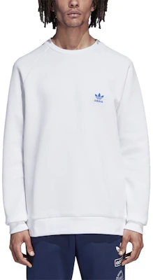 adidas Originals Trefoil Graphic Crewneck Sweatshirt White - DP8575 Shop adidas Originals Trefoil Graphic Crewneck Sweatshirt White - DP8575