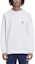Shop adidas Originals Trefoil Graphic Crewneck Sweatshirt White - DP8575