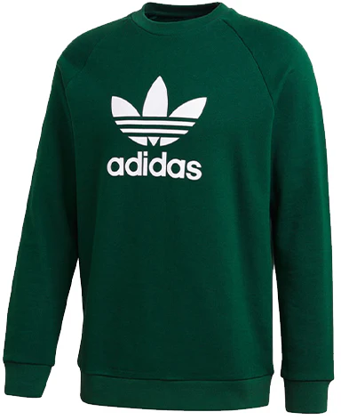 adidas-originals-trefoil-green-crewneck-pullover-sweatshirt-for-men-gj-8296