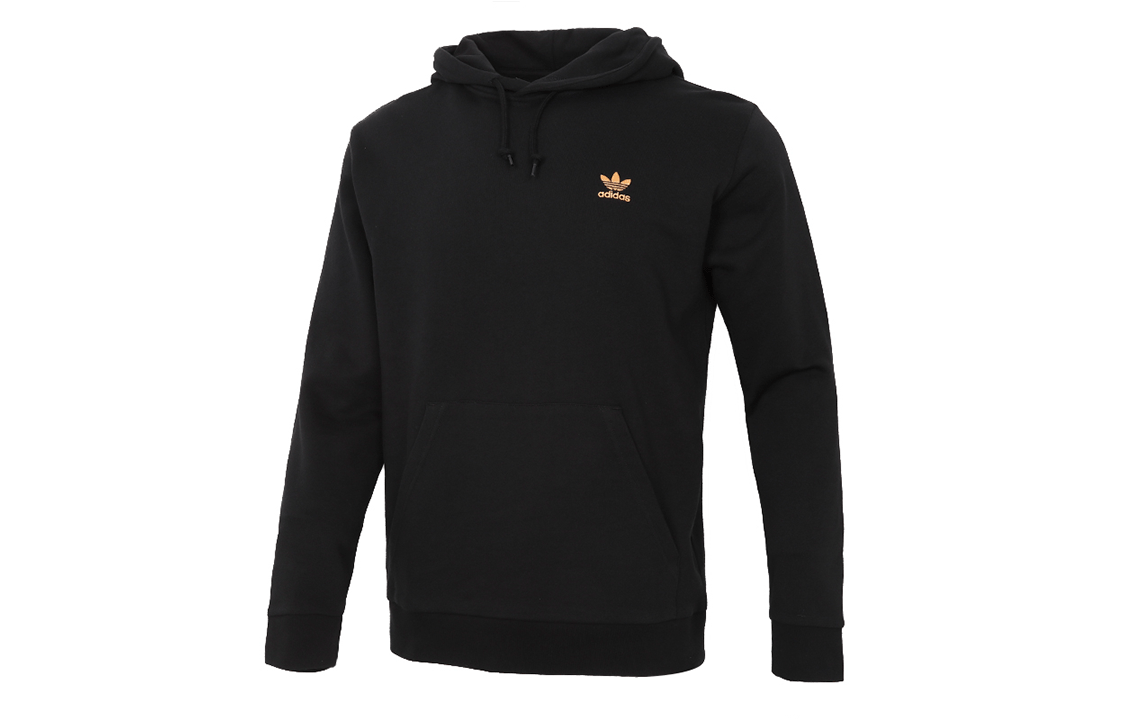 adidas Originals Trefoil Hoodie Black Casual Sportswear GP0932
