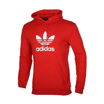 adidas Originals Trefoil Hoodie Bright Neon Pink Pullover Sweatshirt FM3783