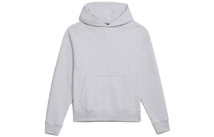 adidas Originals Trefoil Hoodie Pullover Unisex Light Gray Casual Sweatshirt H58294