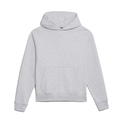 adidas Originals Trefoil Hoodie Pullover Unisex Light Gray Casual Sweatshirt H58294