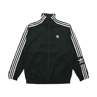 Adidas Originals Trefoil Lock Up Retro Track Jacket Black FM9881
