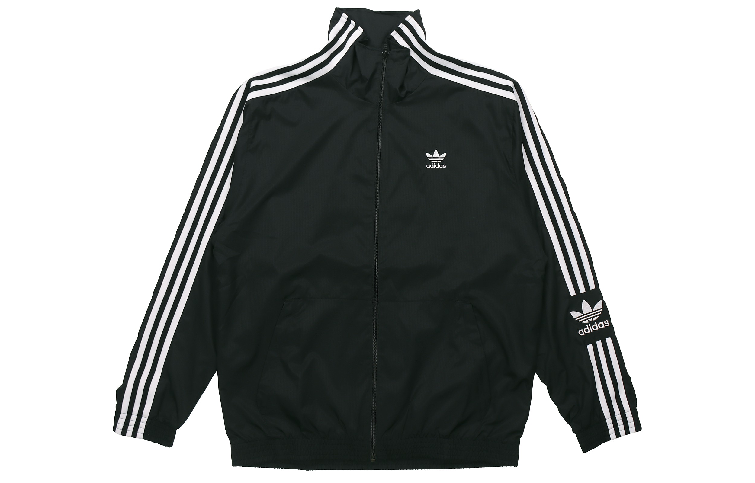 Adidas Originals Trefoil Lock Up Retro Track Jacket Black FM9881 圖 2