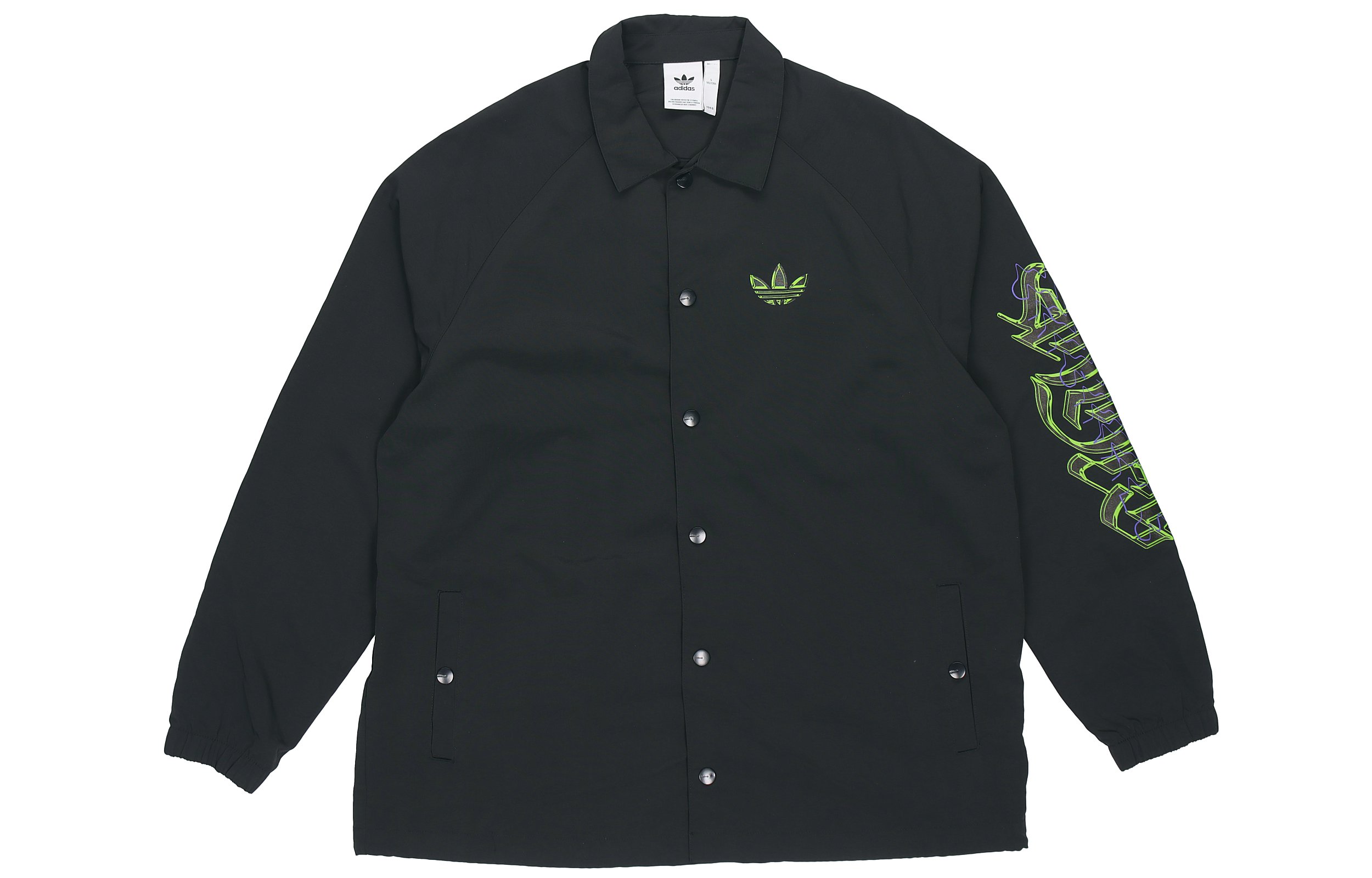 adidas Originals Trefoil Logo Black Casual Jacket GK5922