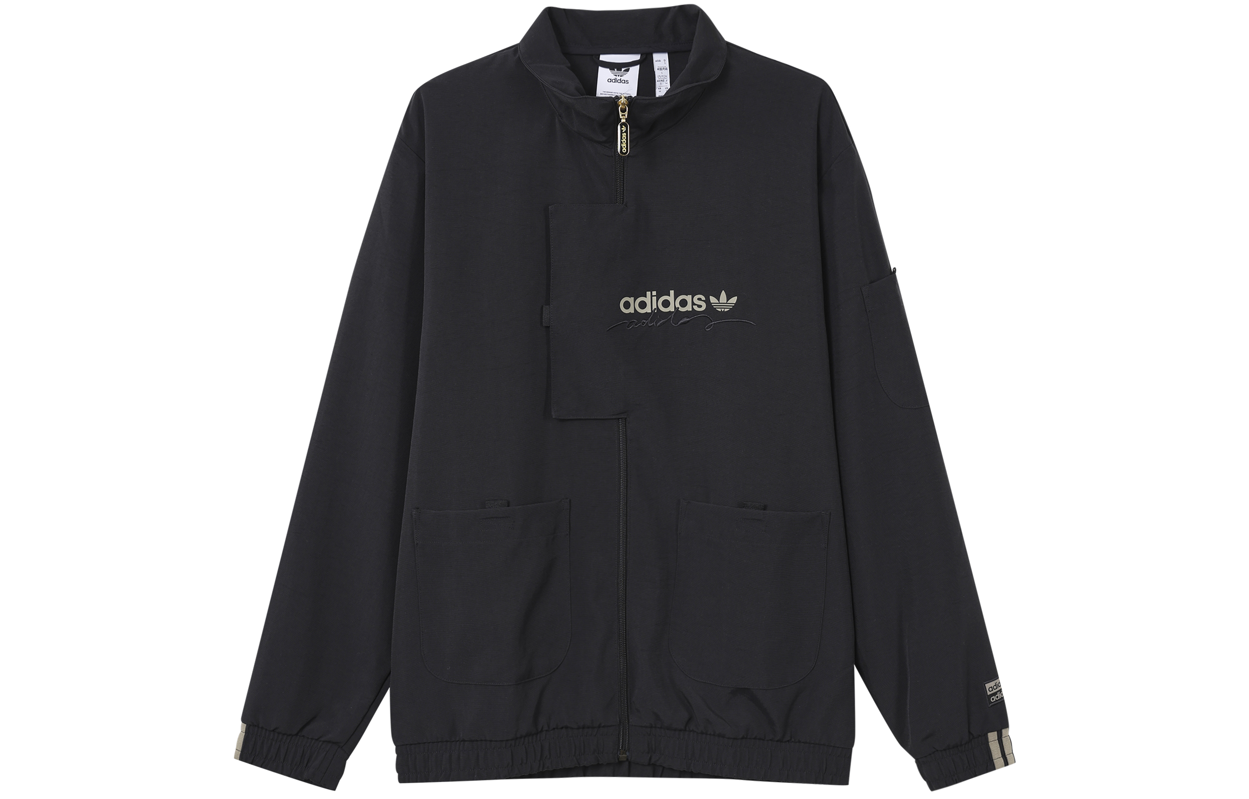 Order adidas Originals Jaket Track Logo Trefoil Hitam GJ6728