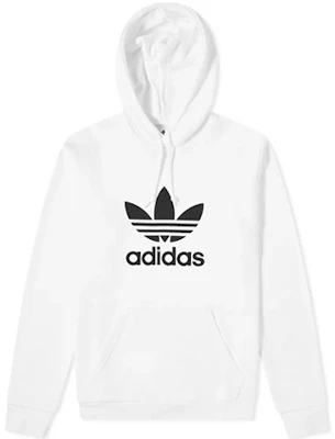 adidas Originals Sudadera Blanca con Logo Trefoil - Bolsillo Frontal Pullover DU7780 Order adidas Originals Sudadera Blanca con Logo Trefoil - Bolsillo Frontal Pullover DU7780