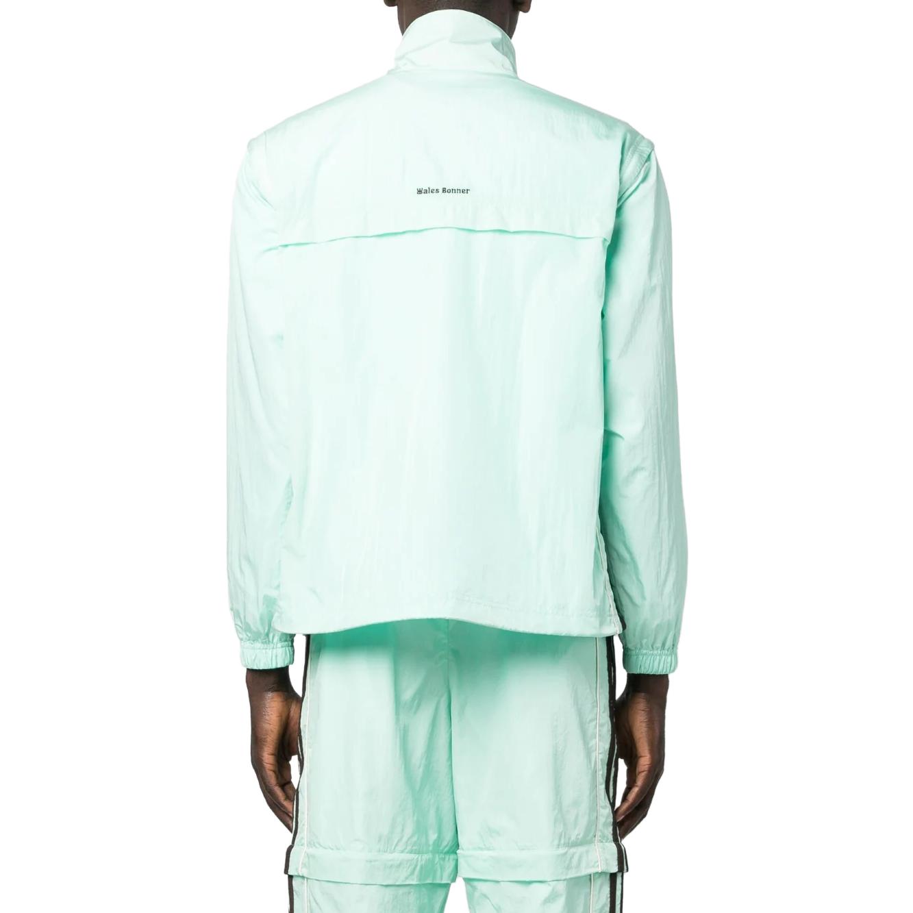 adidas Originals Trefoil Logo Print Mint Green Stand Collar Jacket Unisex IA3962 圖 6