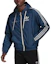 Cheap adidas Originals Jaket Hoodie Biru Logo Trefoil dengan Tali Serut HL9281