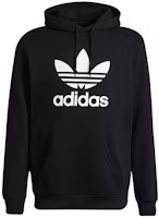 adidas Originals Trefoil Logo Pullover Hoodie Black ( International Version) H06667 adidas Originals Trefoil Logo Pullover Hoodie Black ( International Version) H06667